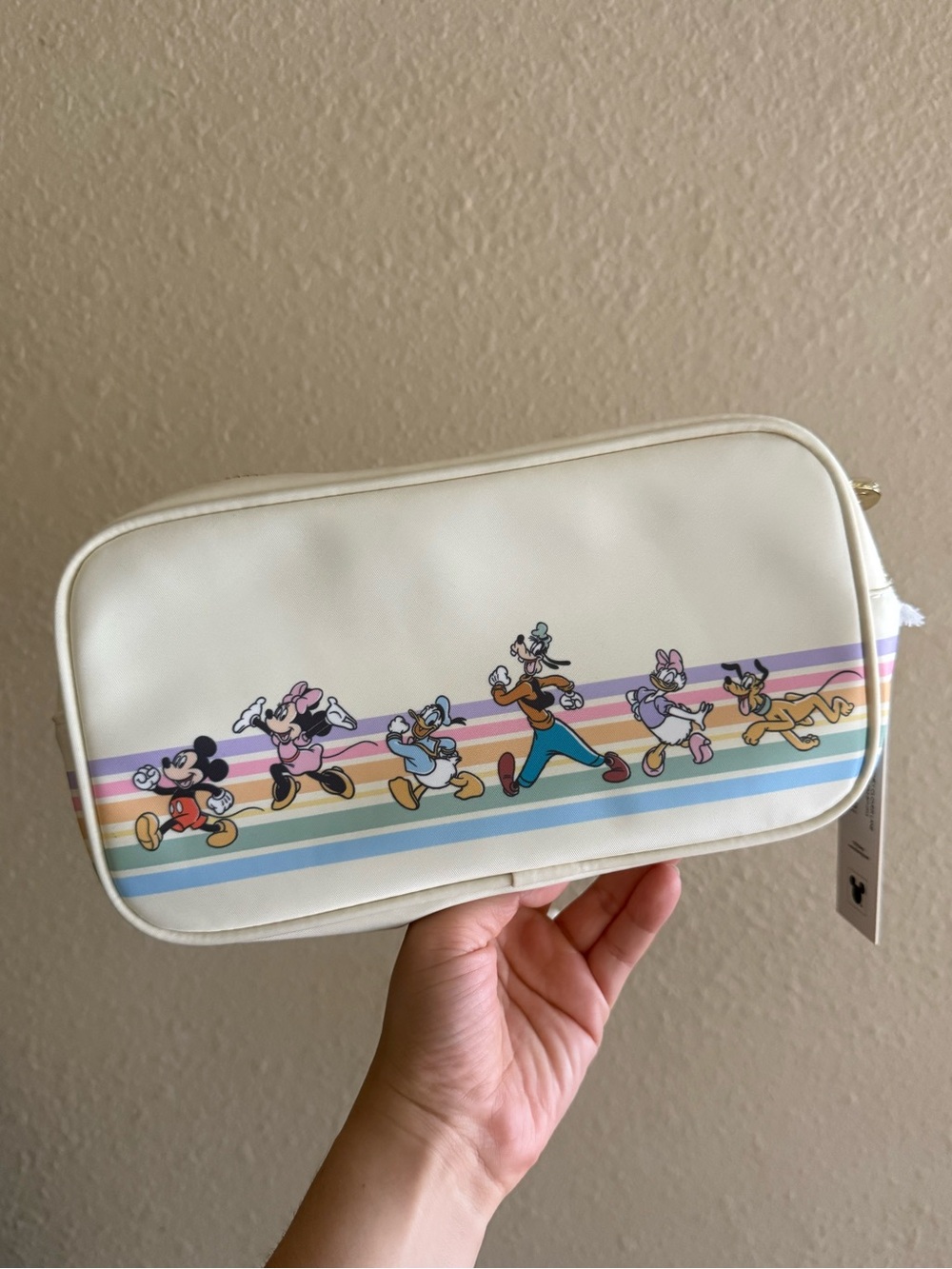 SCL x Disney Mickey & Friends Pastel Small Pouch